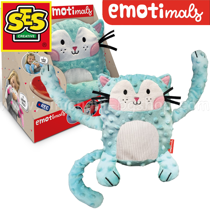*SES Creative Emotimals Плюшено животинче Pip 14463 *SES Creative Emotimals Плюшено животинче Pip 14463